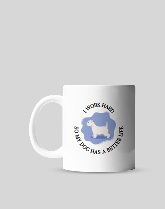 PG003 White Mug
