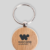 Wooden Keychain