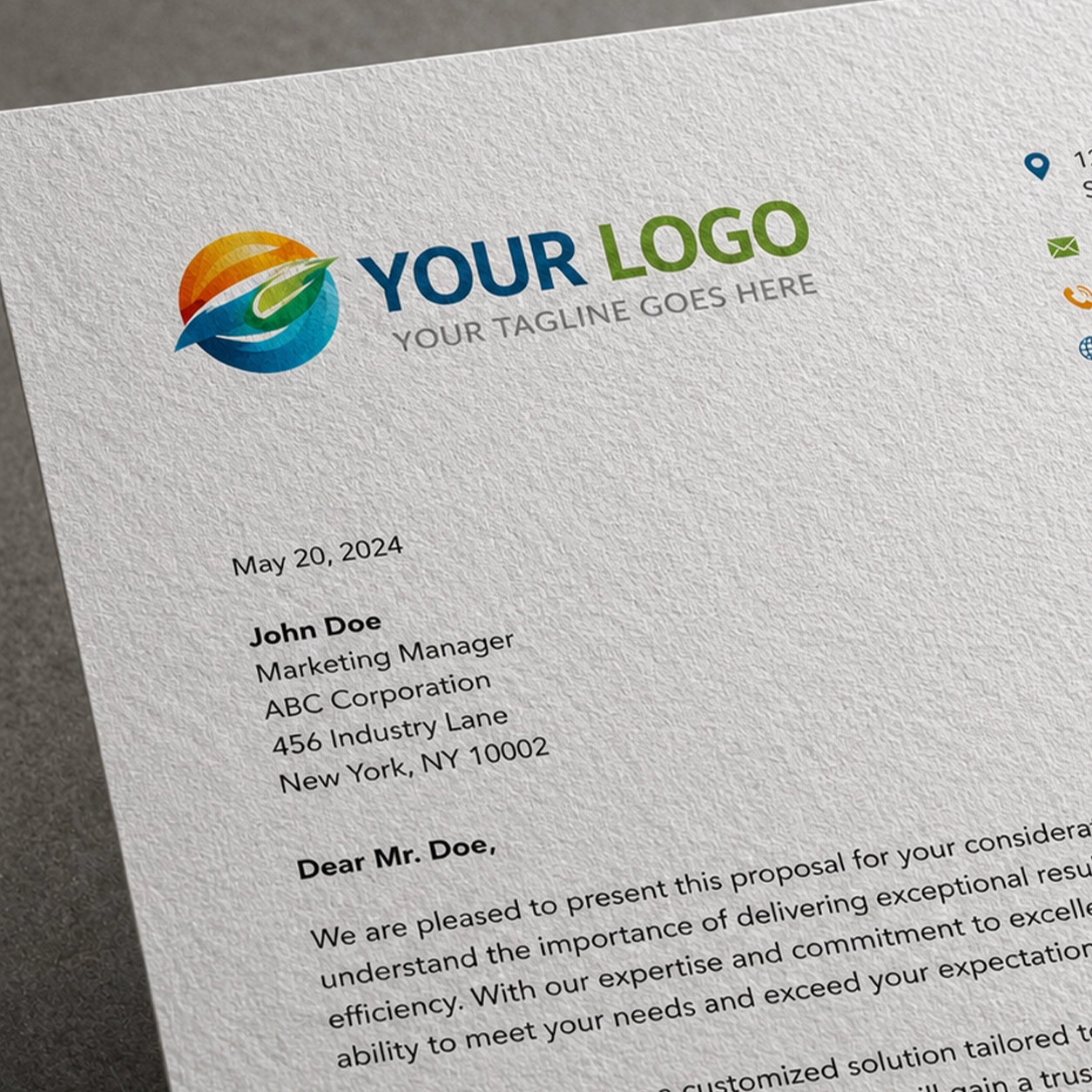 letterhead-texture