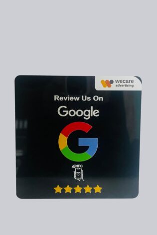 Custom Google Review Coaster