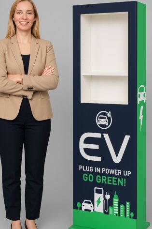 Branded EV Charger Enclosure