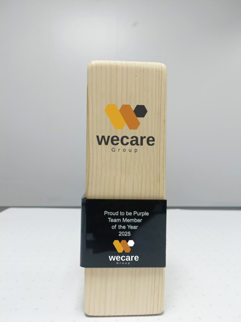 Wooden Trophy with Acrylic Name Plate
