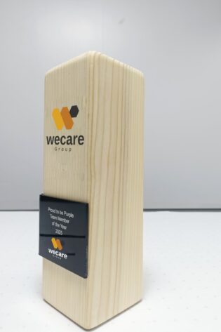 Wooden Trophy with Acrylic Name Plate