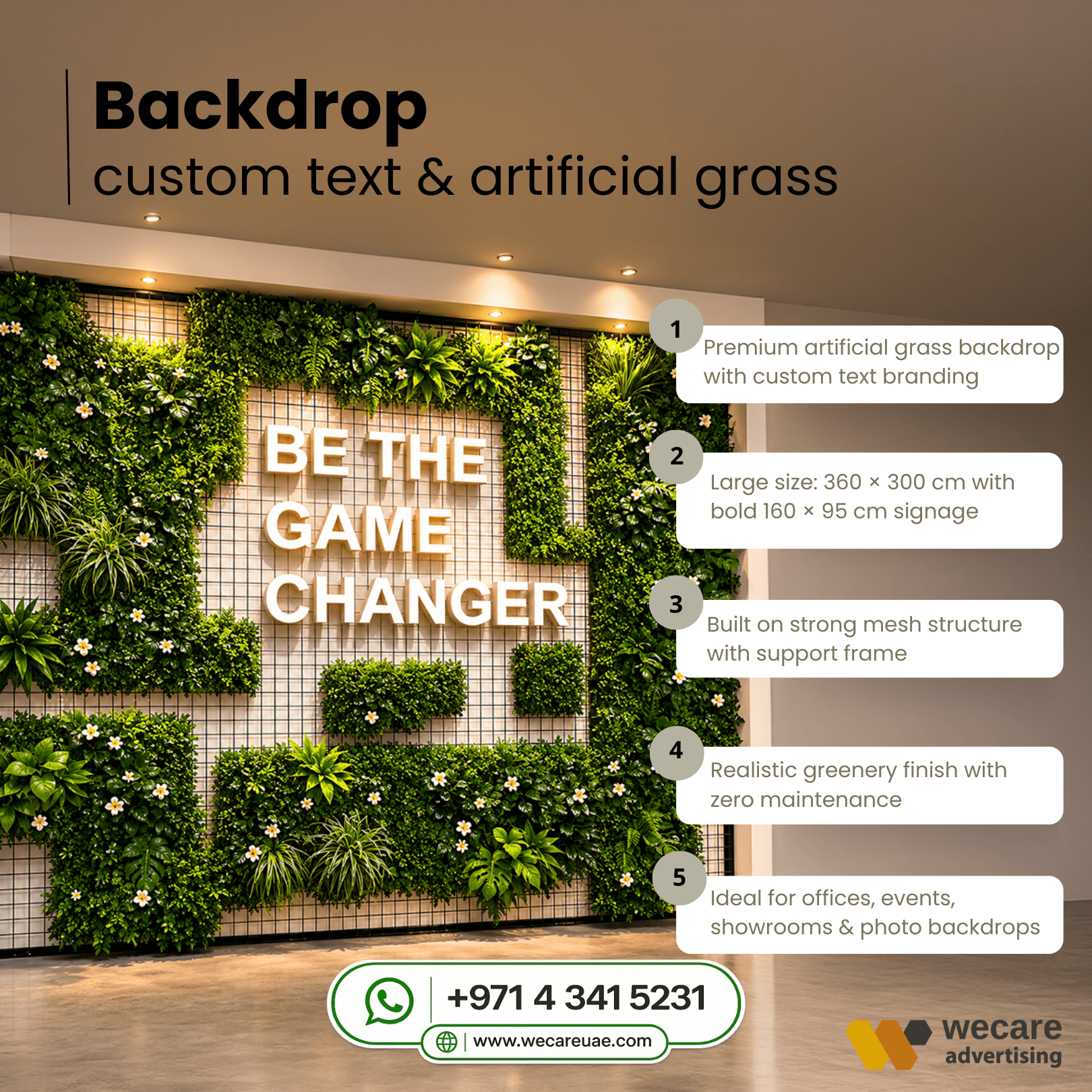 Backdrop-specification