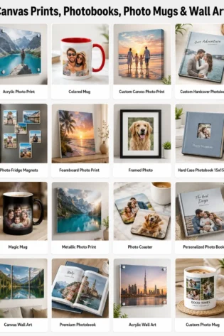 Photo Gifts Dubai | Canvas Prints, Photobooks, Photo Mugs & Wall Art