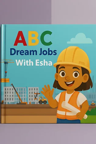 Personalized ABC Dream Job Book for Girls โ Custom Kids Career Learning Storybook with Photos