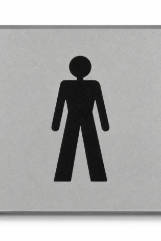 Men’s Restroom Sign Dubai – Male Toilet Door Signage for Offices, Hotels & Restaurants