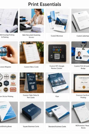 Business Printing Dubai | Business Cards, Flyers & Brochures